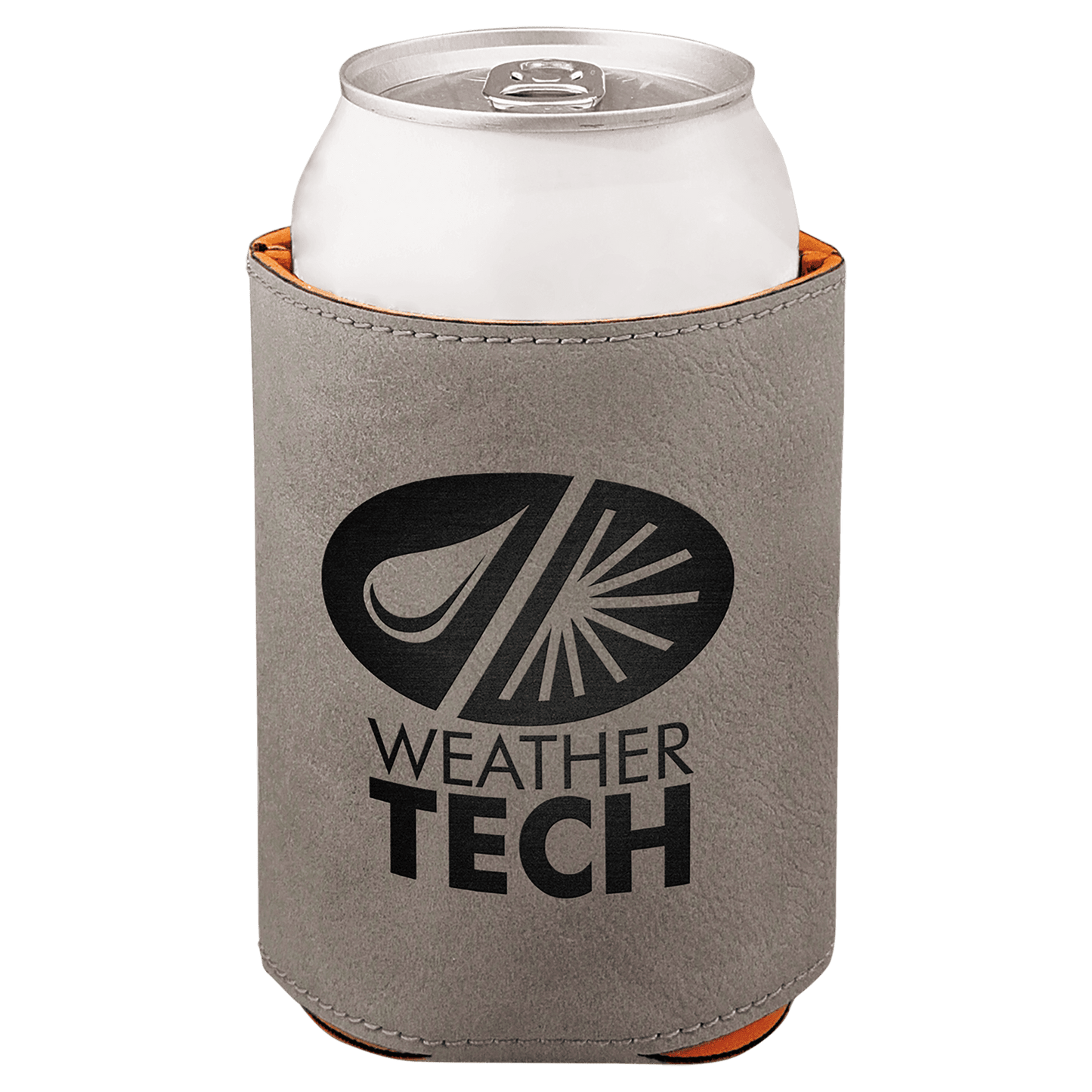Customizable Leatherette Beverage Holder - Koozie