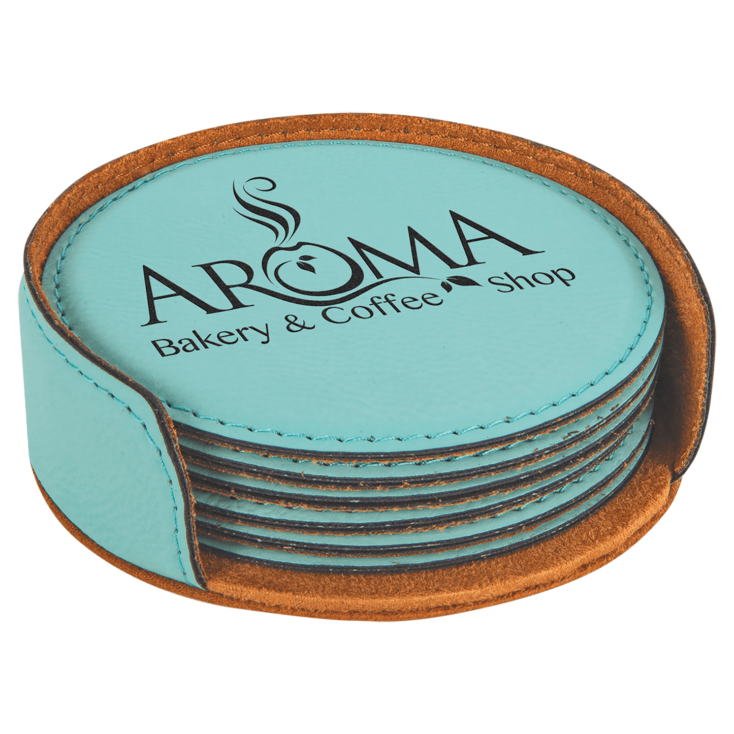 Leatherette Coaster