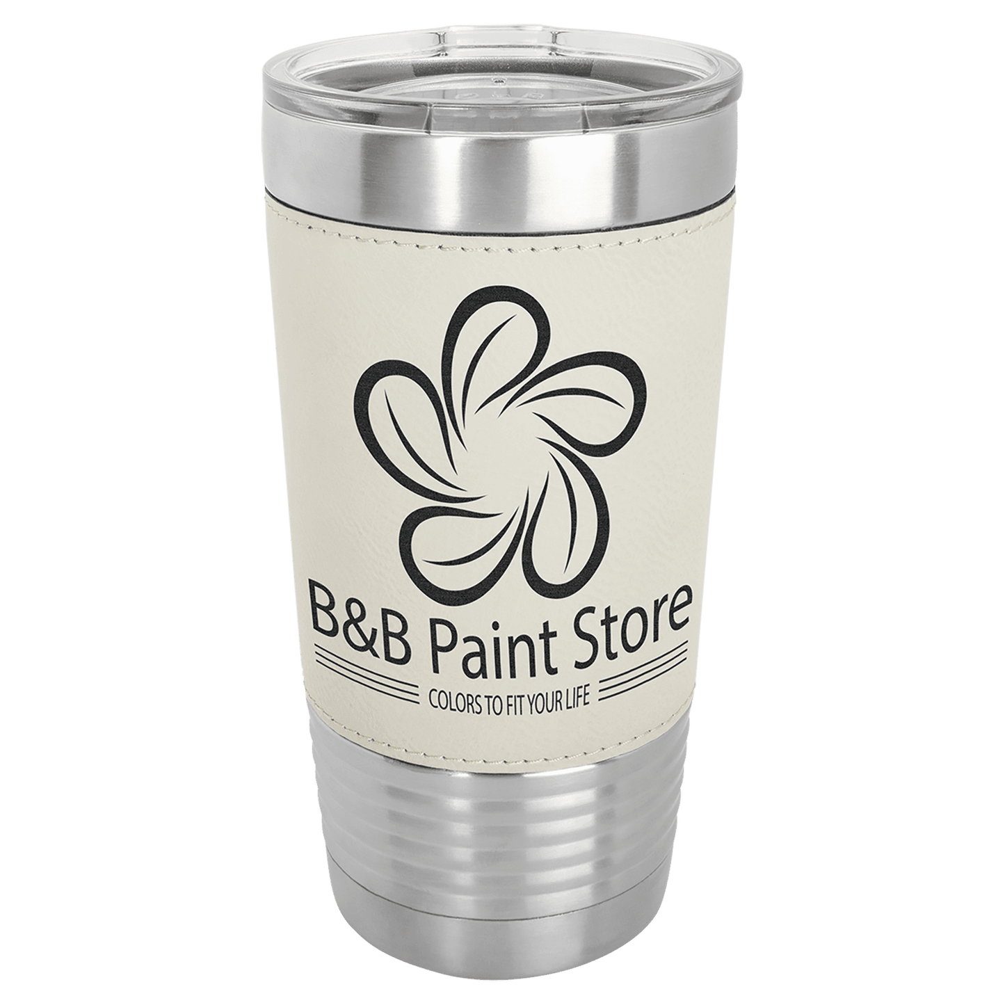 Customizable Leatherette Tumblers