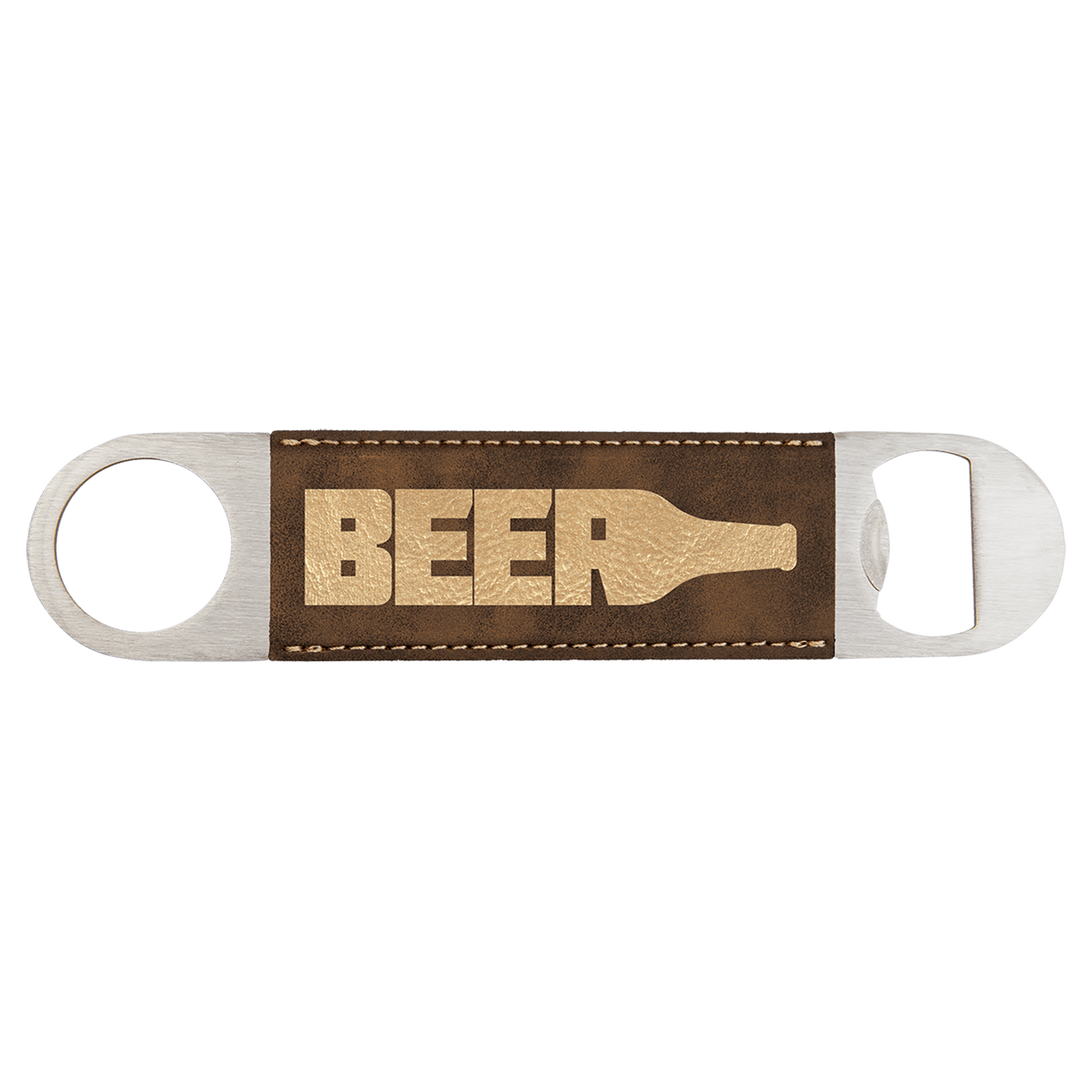 Customizable Leatherette Bottle Openers