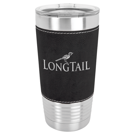 Customizable Leatherette Tumblers