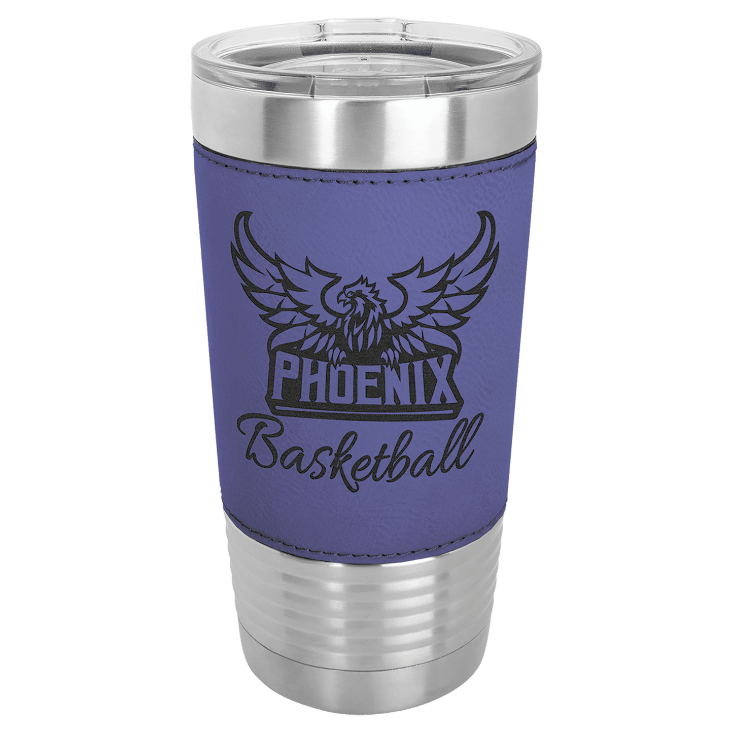 Customizable Leatherette Tumblers
