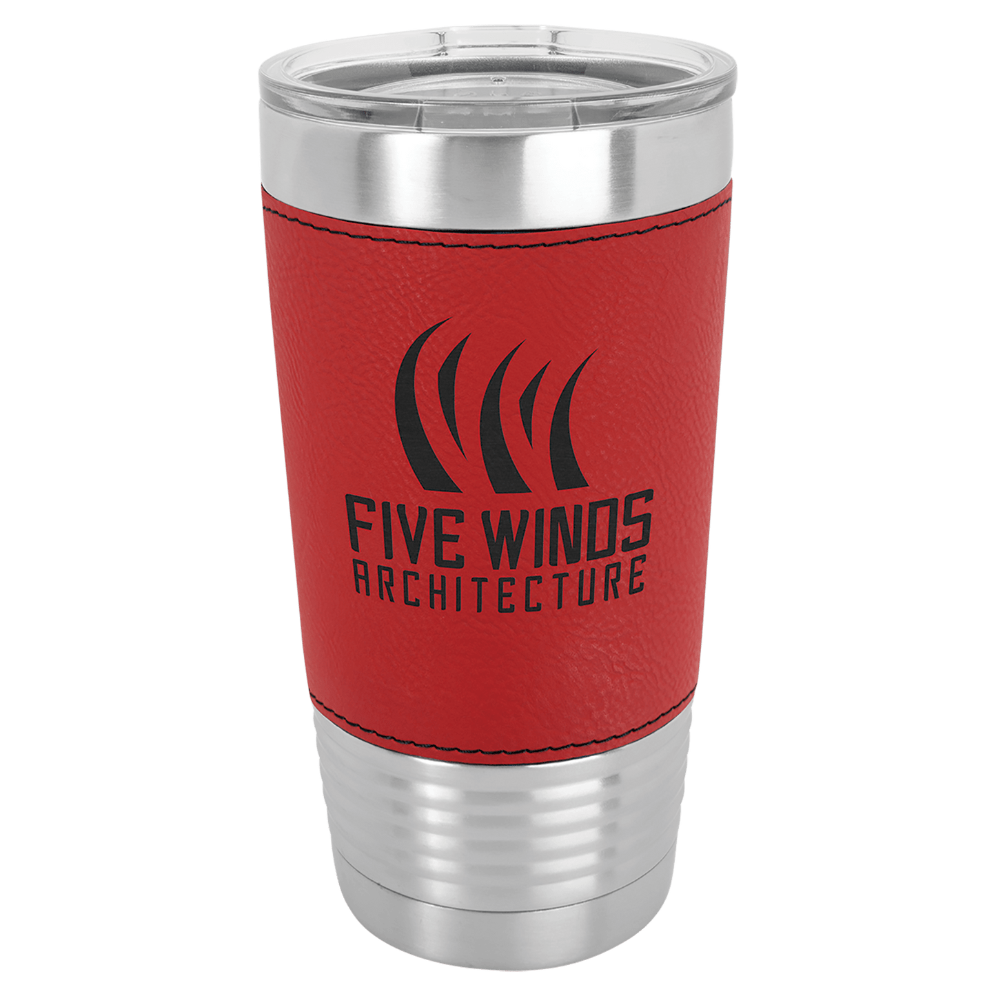 Customizable Leatherette Tumblers