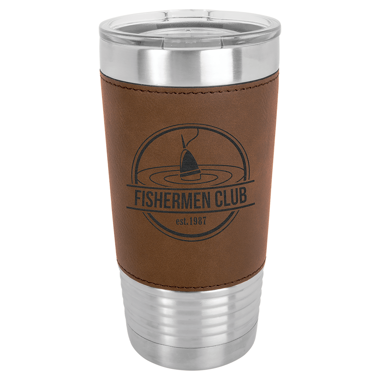 Customizable Leatherette Tumblers