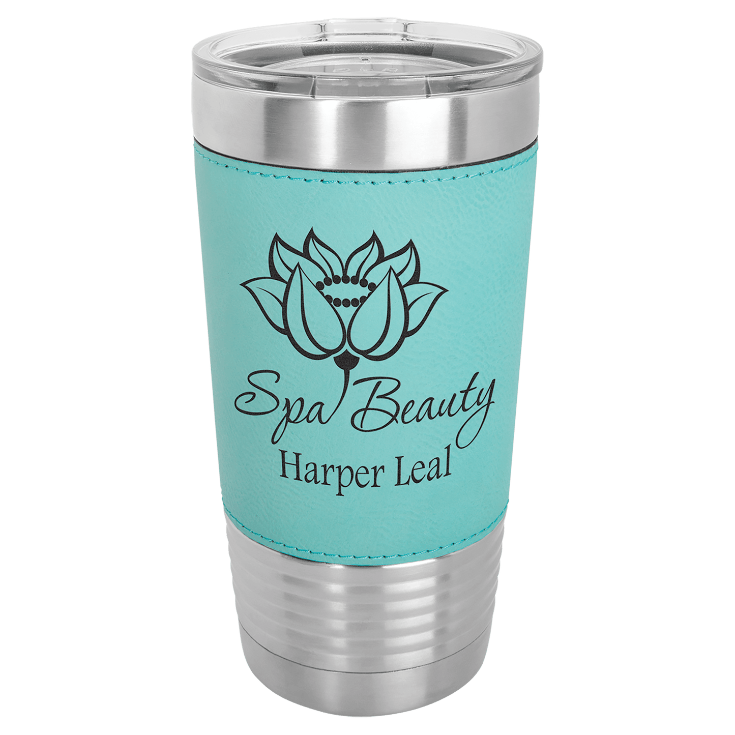 Customizable Leatherette Tumblers